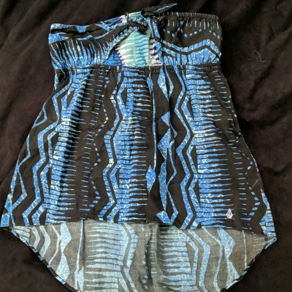 volcom tube top
